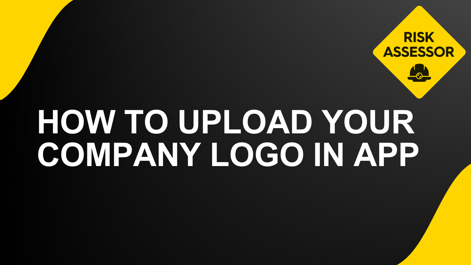How to upload your company logo in app